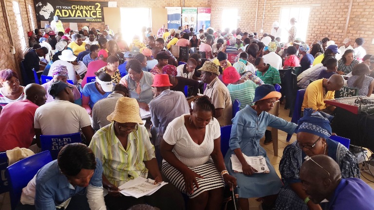 Community participants of the Unisa Chance 2 Advance Makapanstad programme